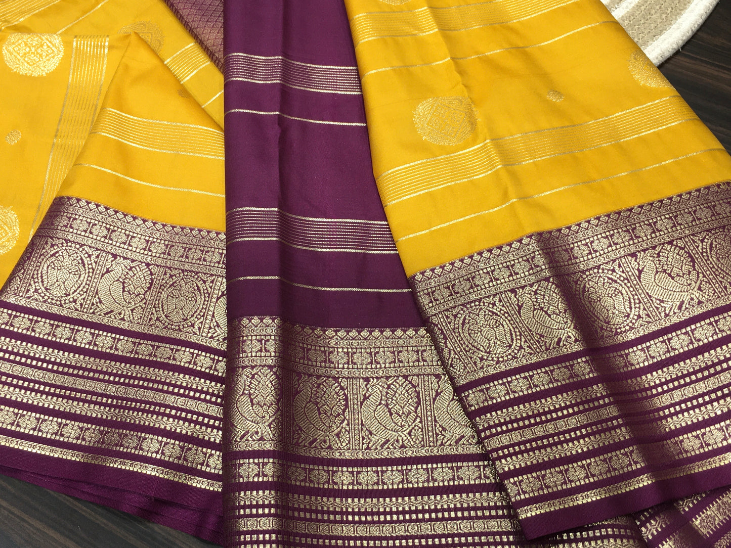 Semi Kanchipuram silk