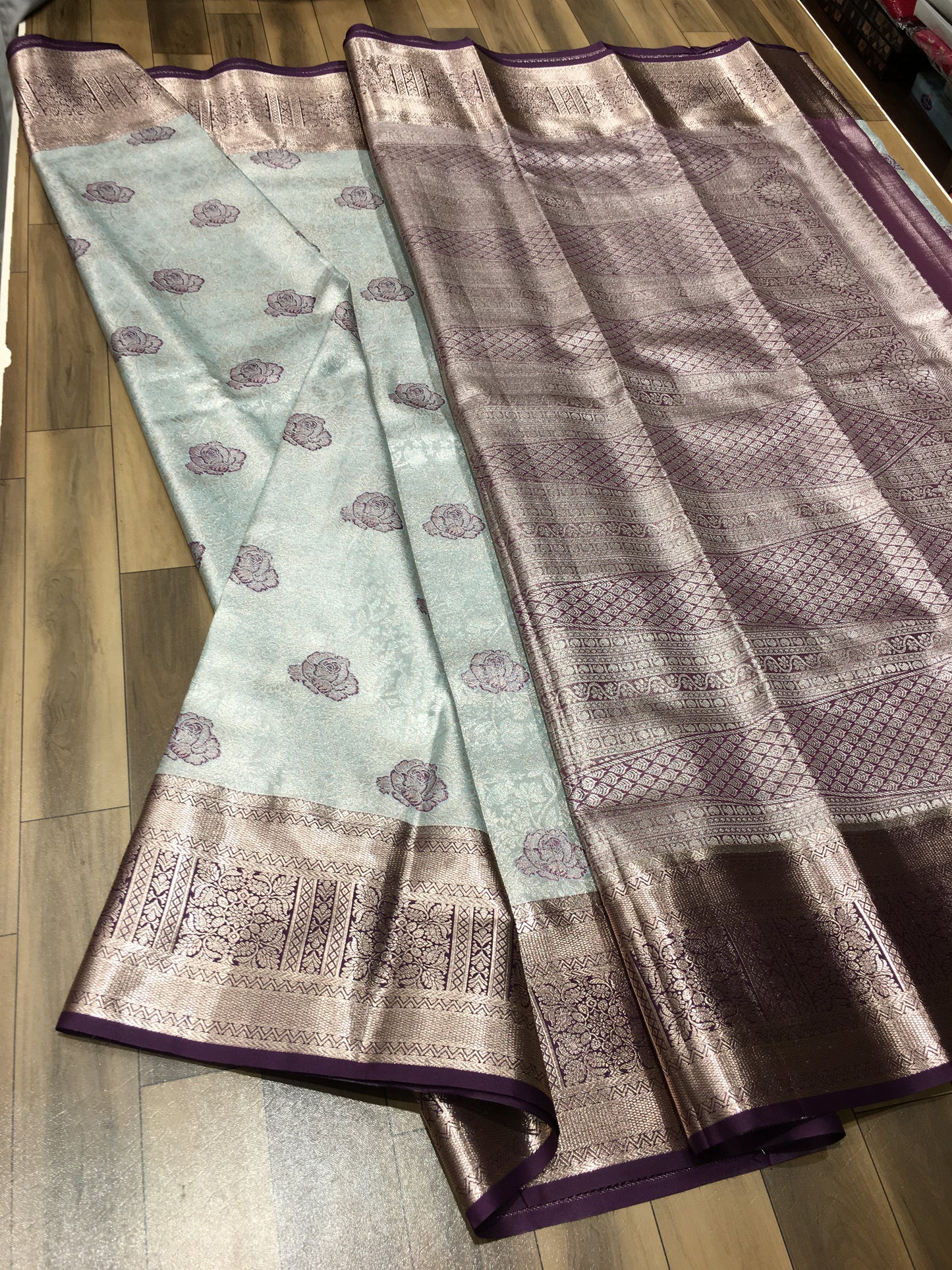Semi Kanchipuram tissue