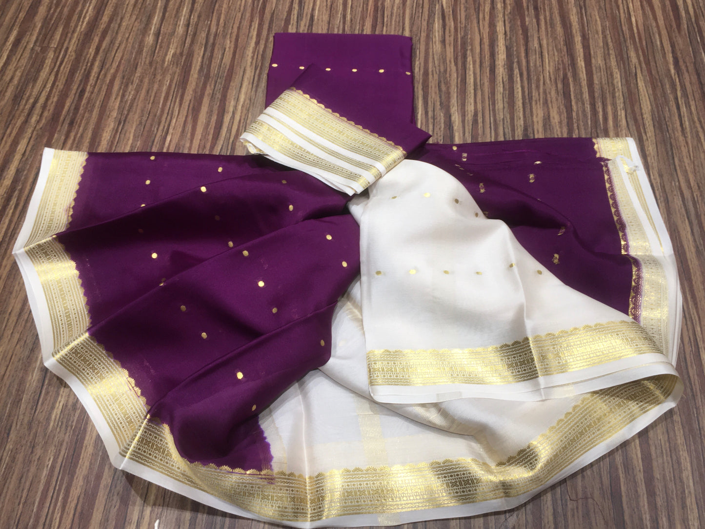 Pure Mysore silk