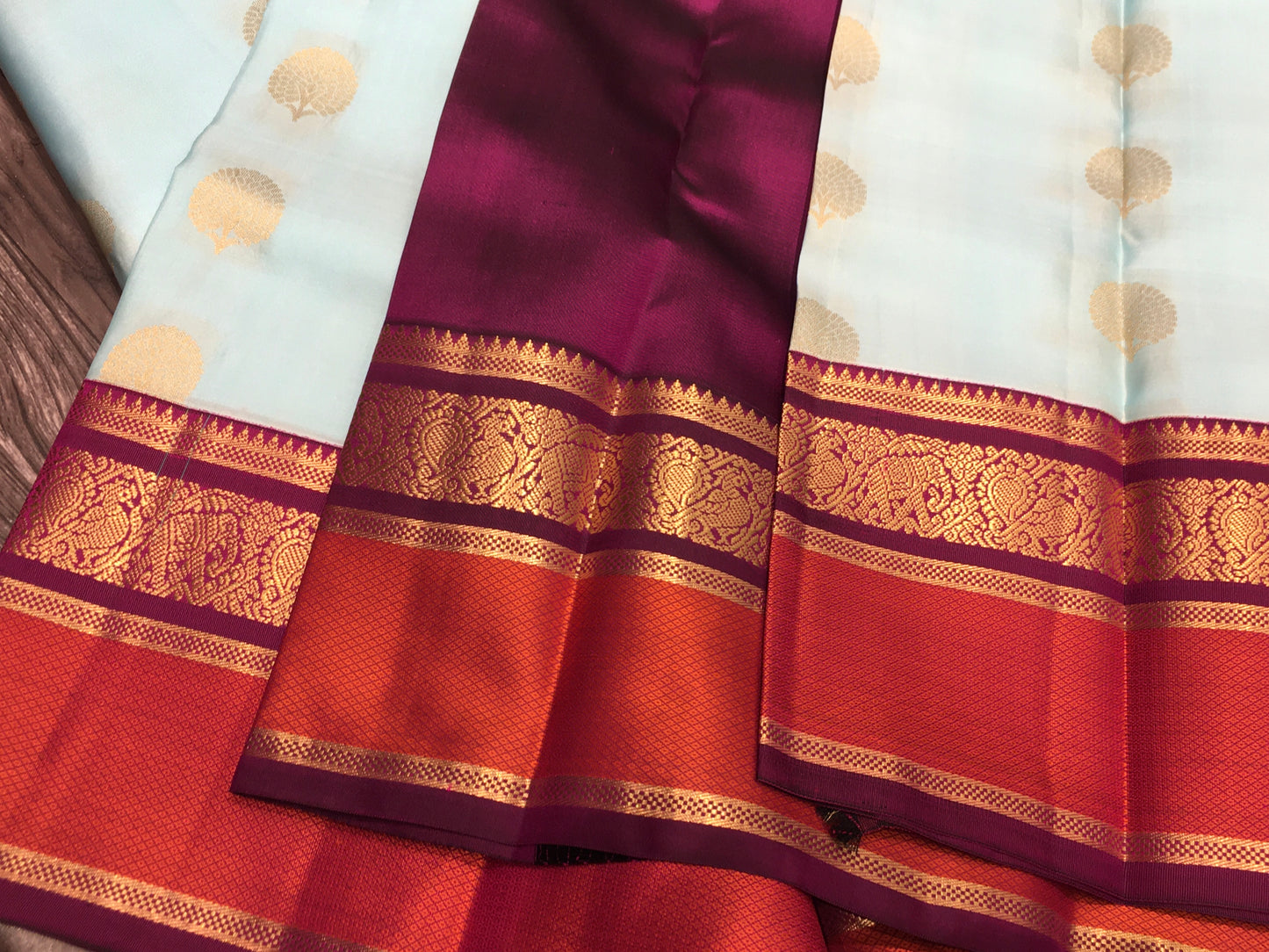 Pure Kanchipuram silk