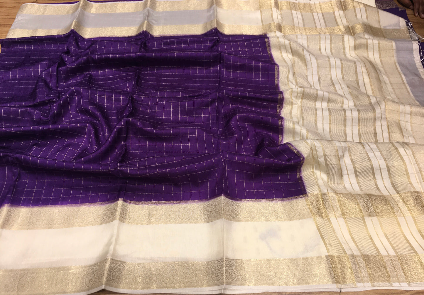 Moonga Crape Saree