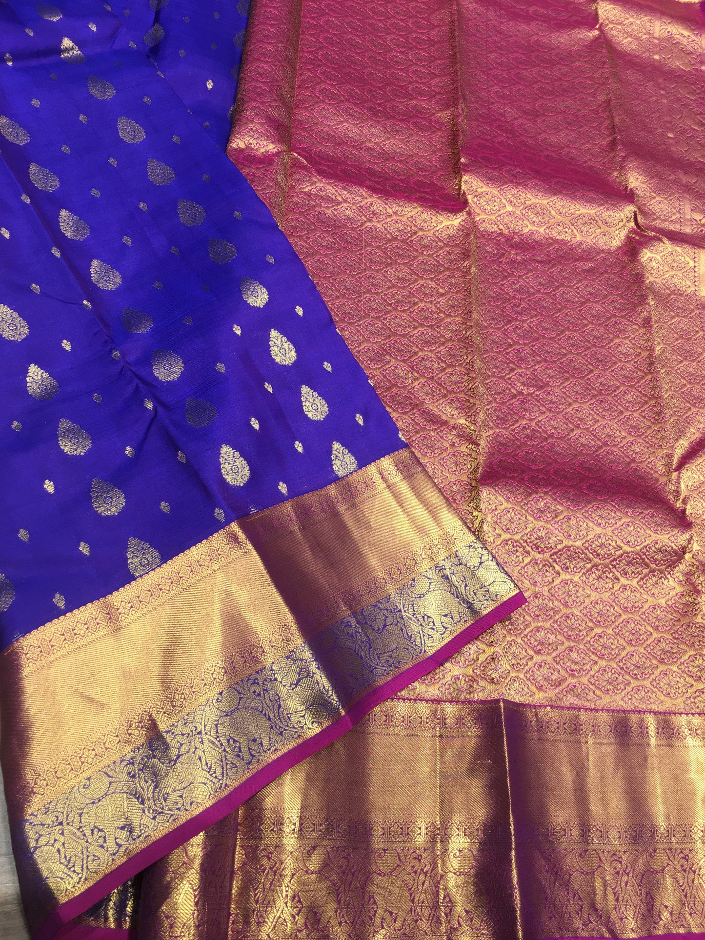 Pure Kanchipuram silk