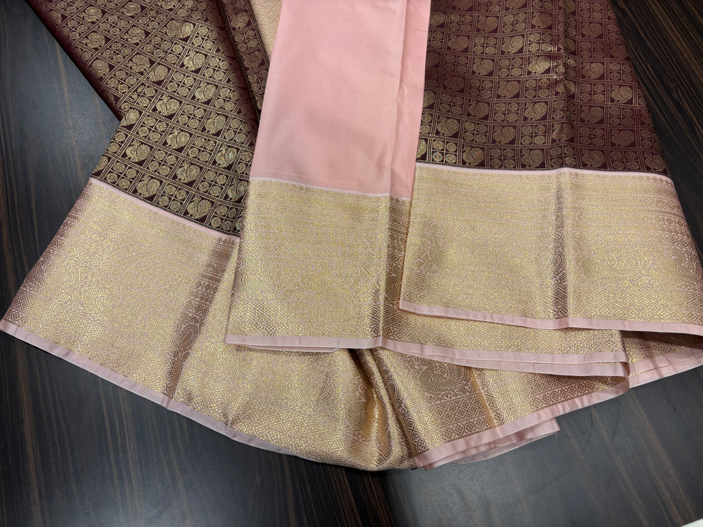 Semi Kanchipuram silk