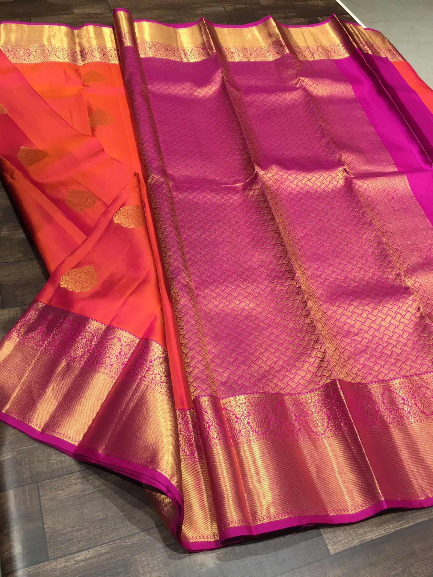 Pure Kanchipuram silk