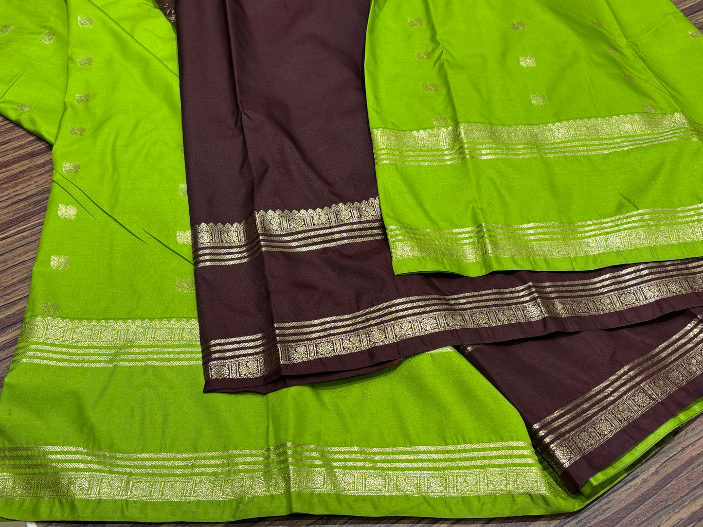 Semi Kanchipuram silk