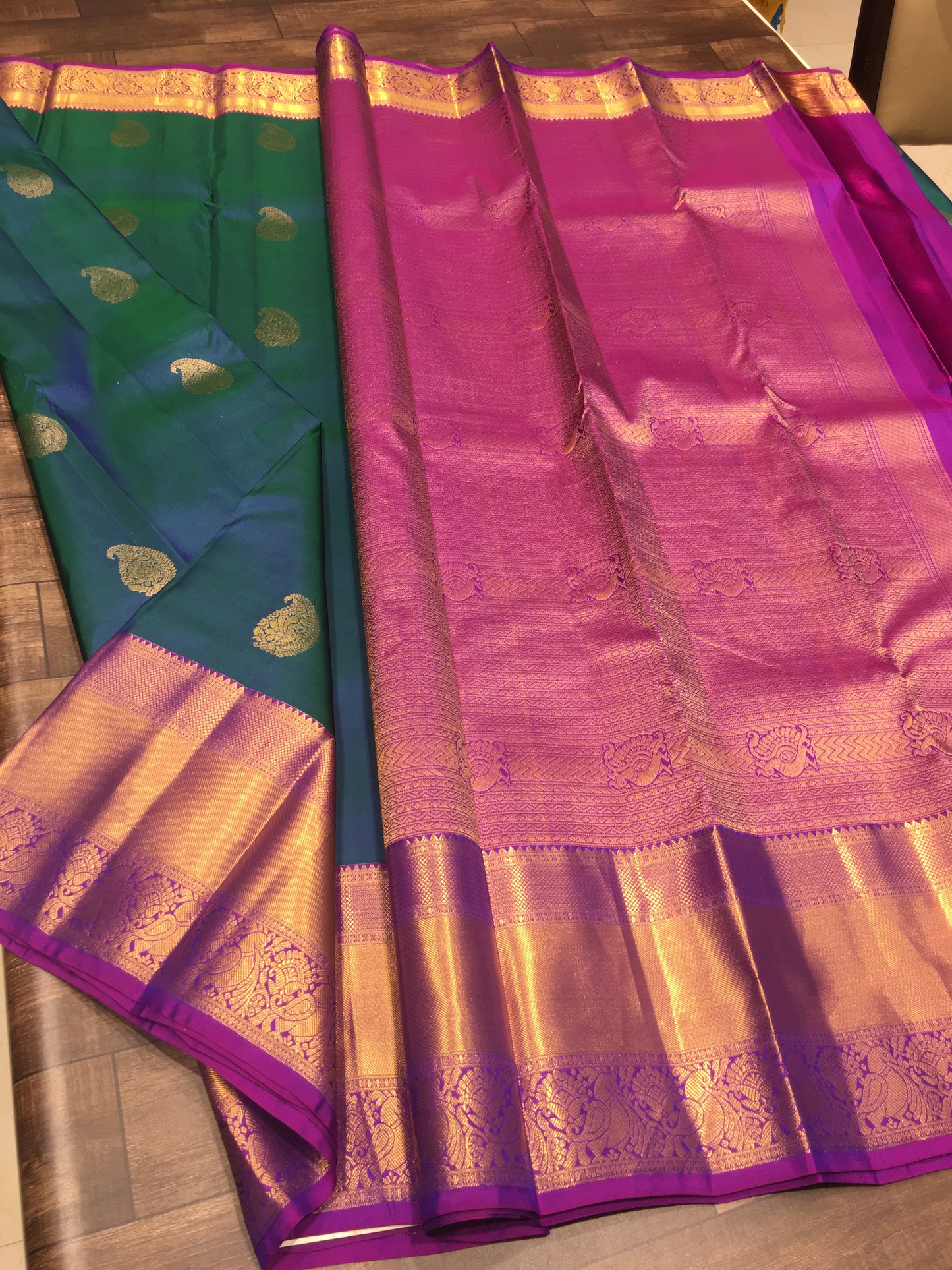 Pure Kanchipuram silk