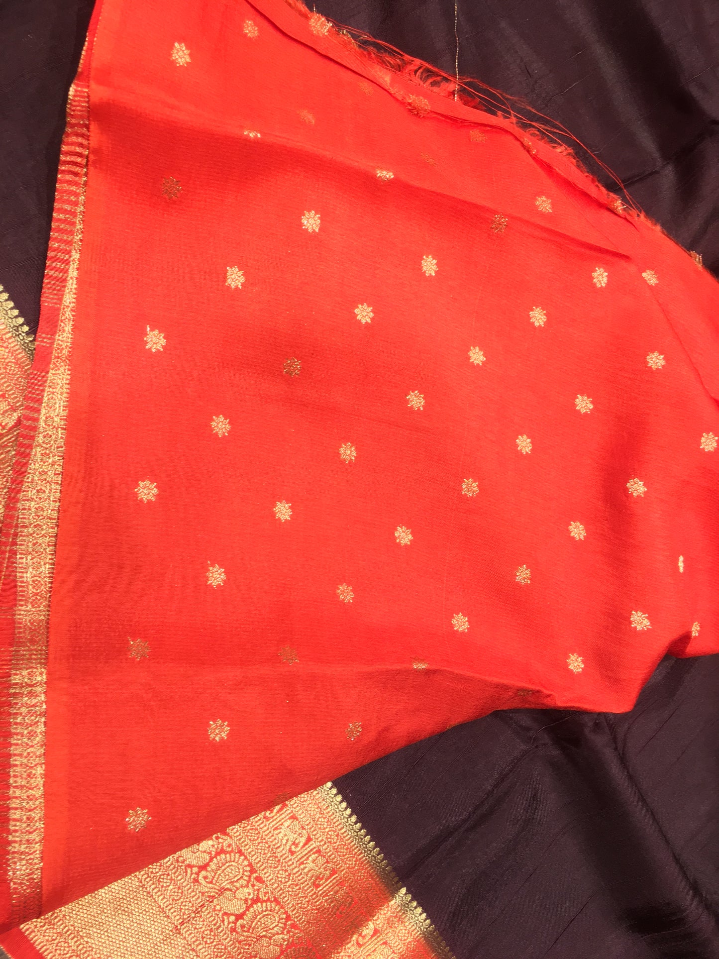 Soft tussar saree