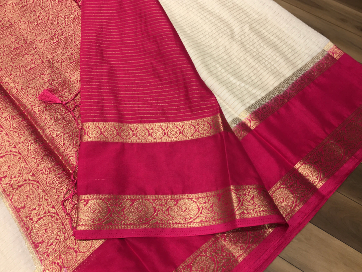 Semi Mysore crape silk