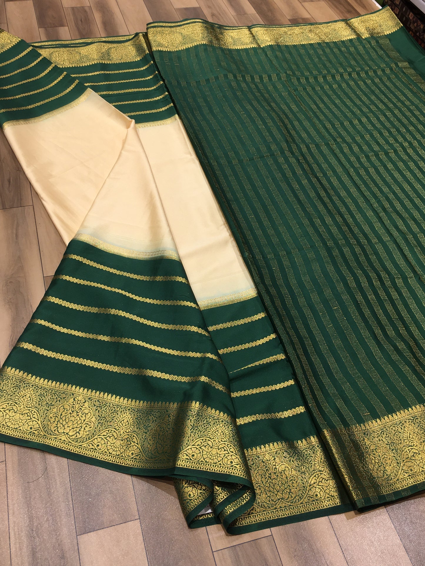 Semi Mysore crape silk