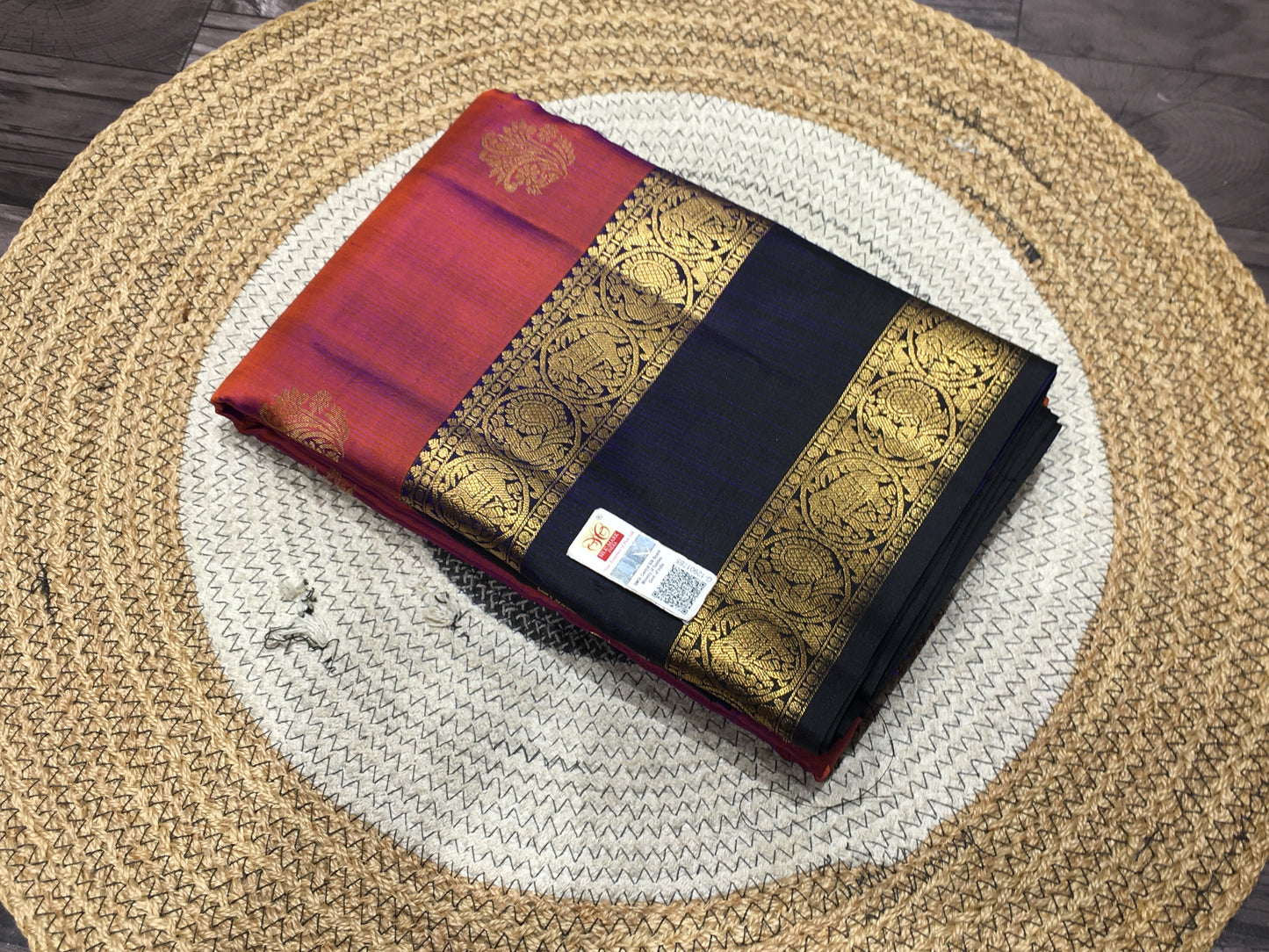 Pure Kanchipuram silk