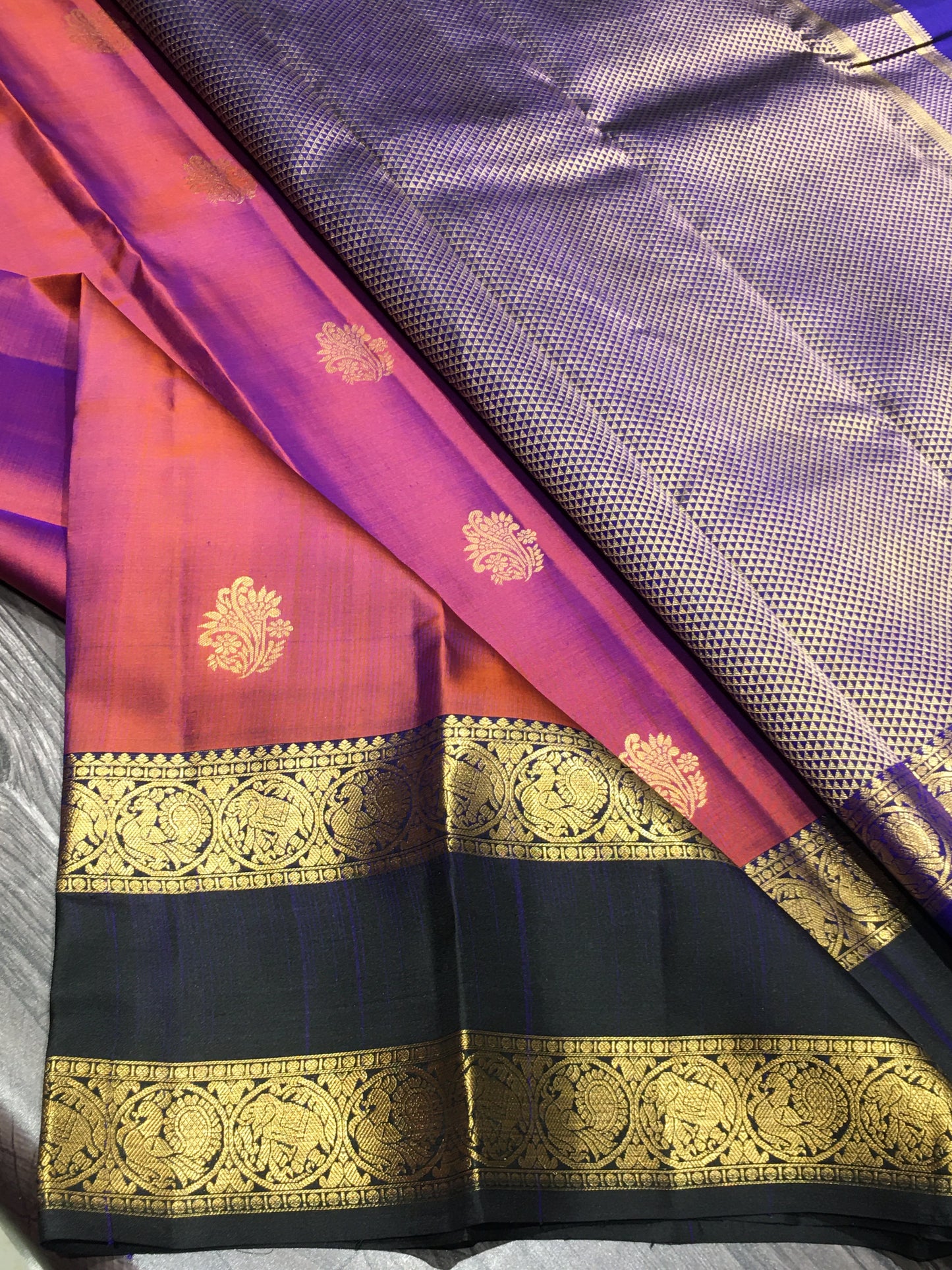 Pure Kanchipuram silk