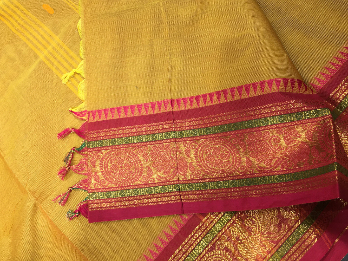 Fancy cotton saree
