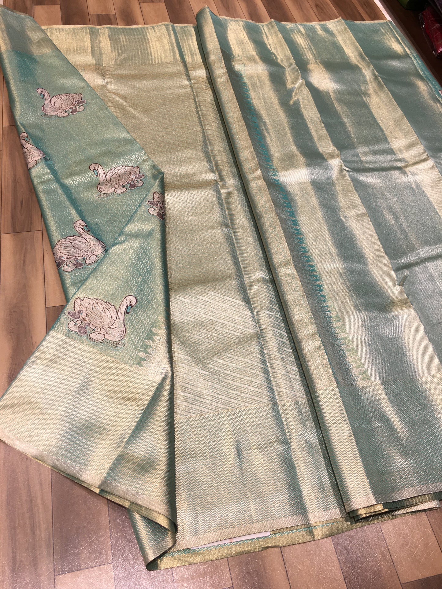 Semi Kanchipuram tissue