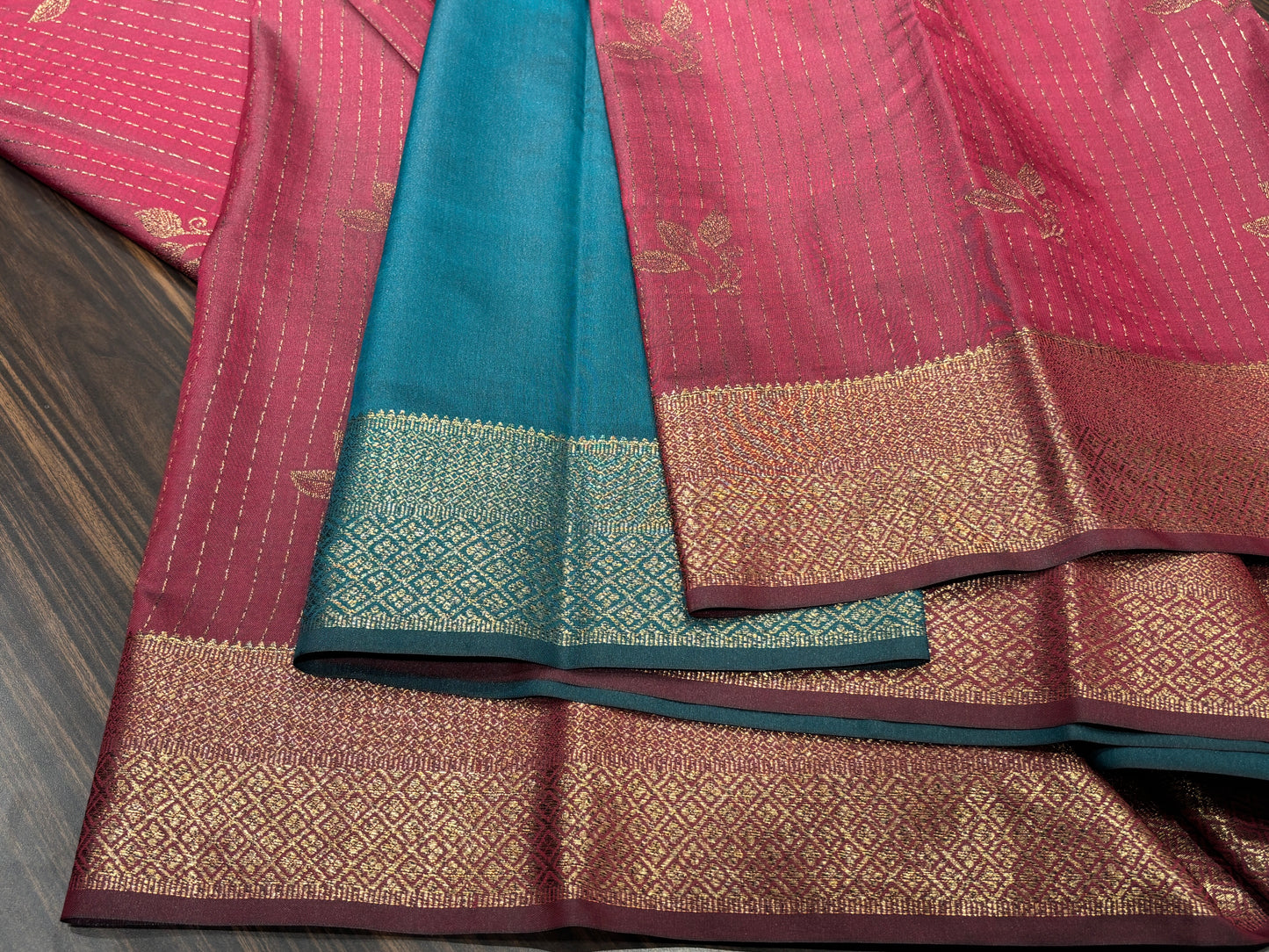 Semi Kanchipuram silk