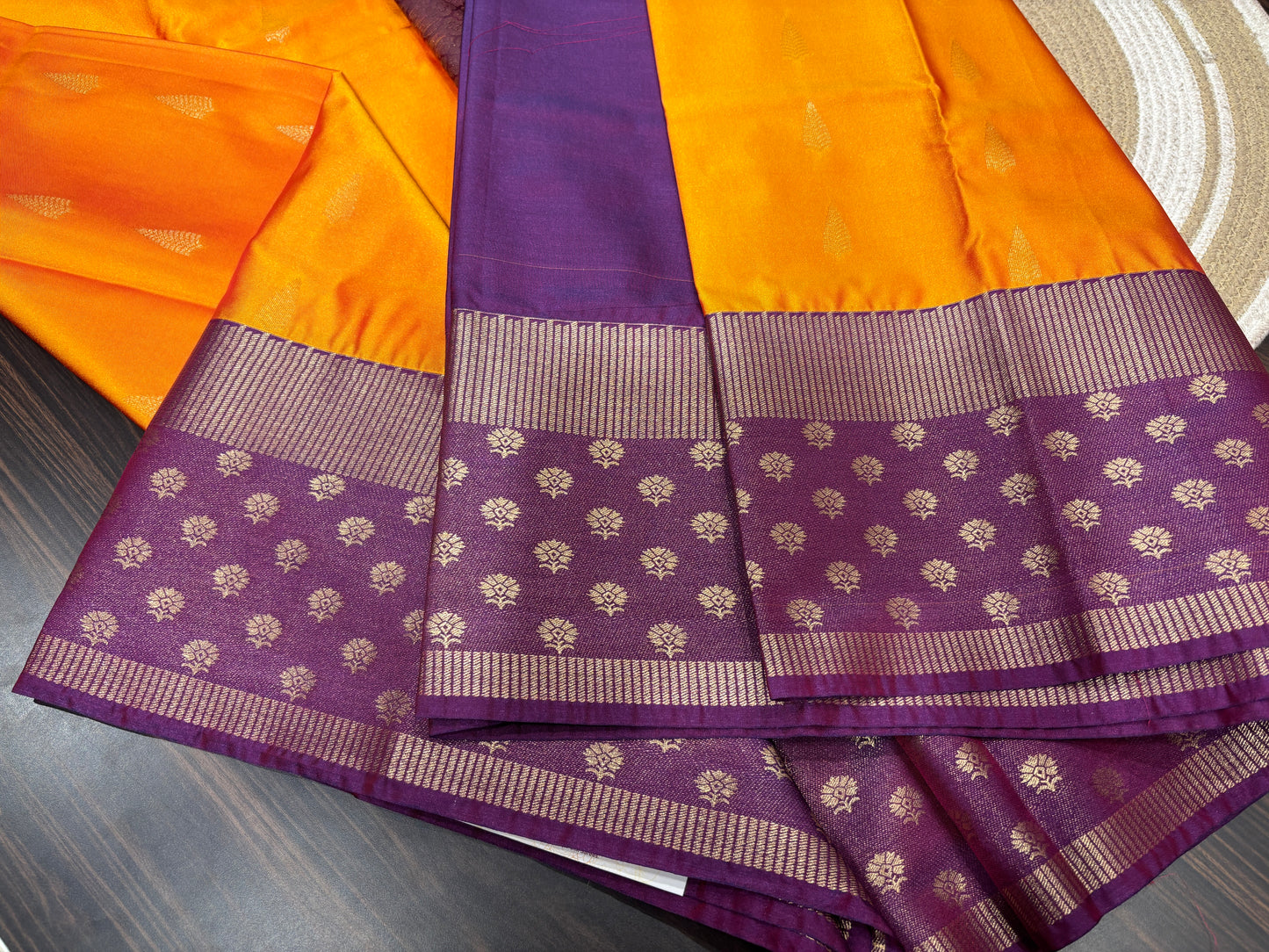 Semi Kanchipuram silk