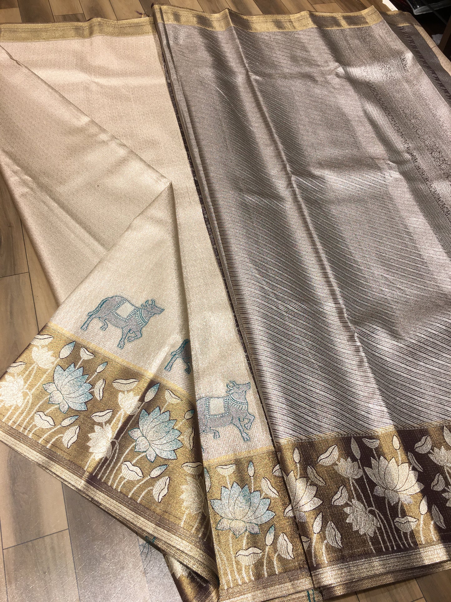 Semi Kanchipuram tissue