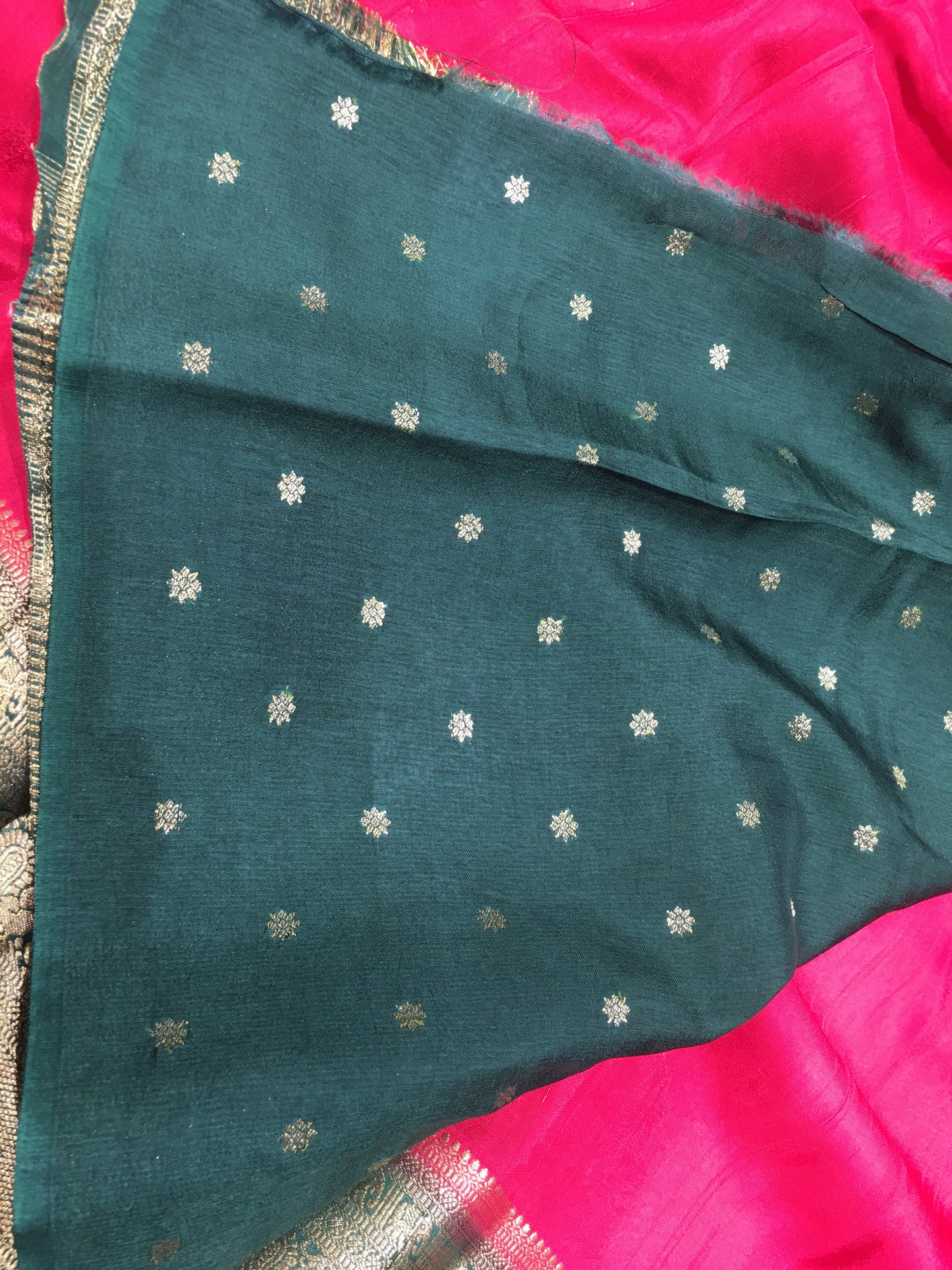 Soft tussar saree