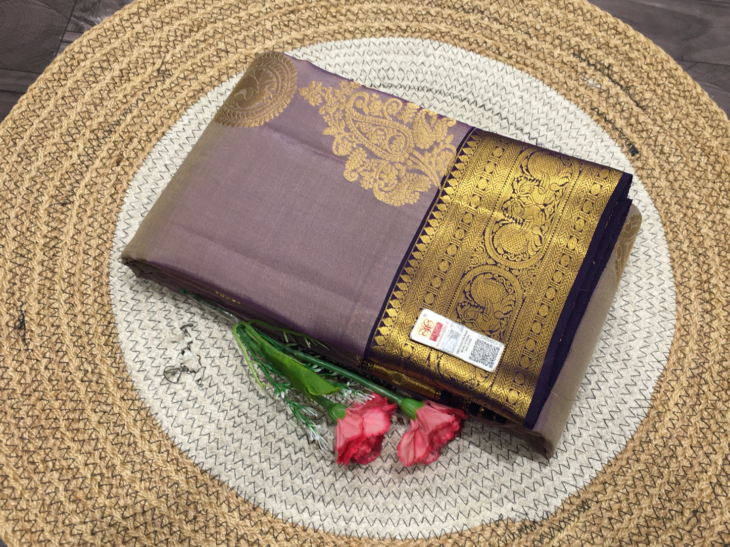 Pure Kanchipuram silk