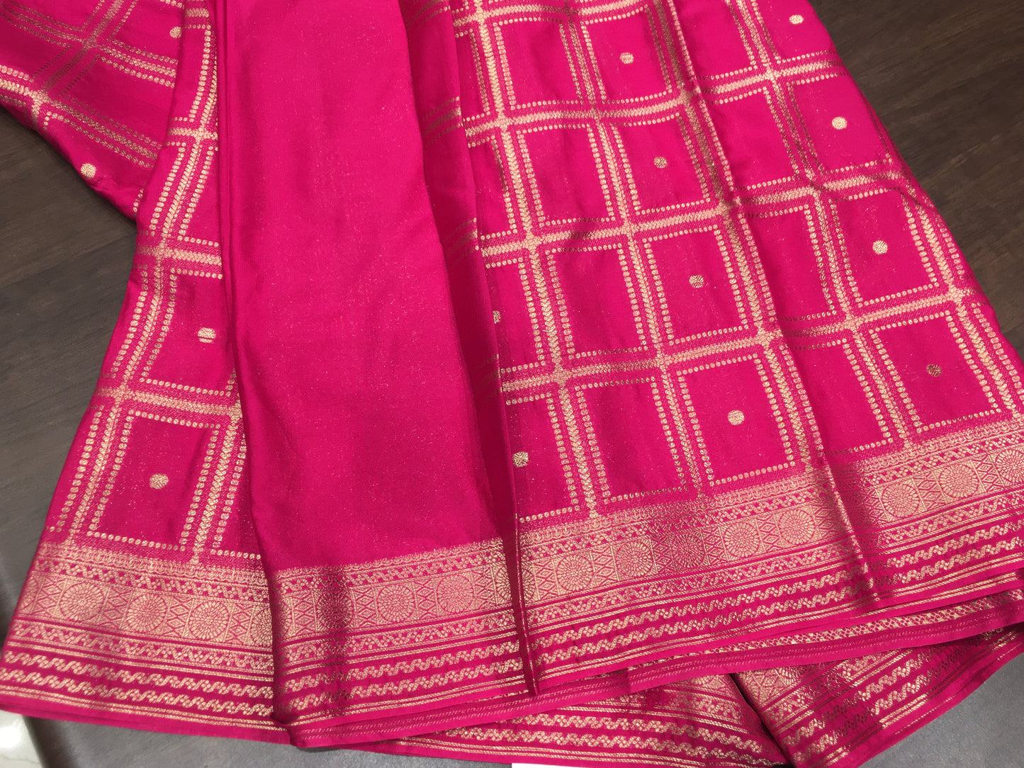 Semi Mysore Crape Silk