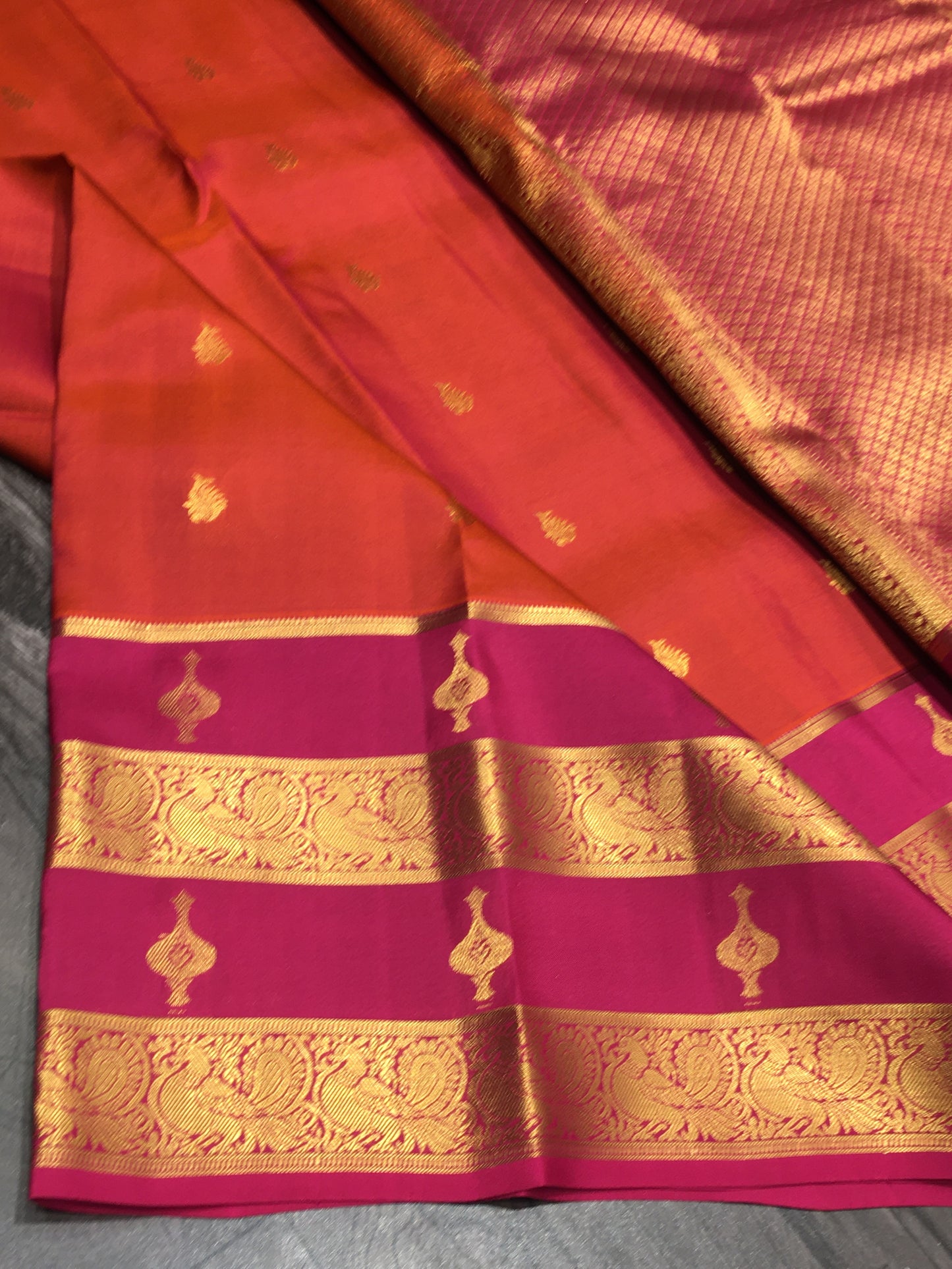 Pure Kanchipuram silk