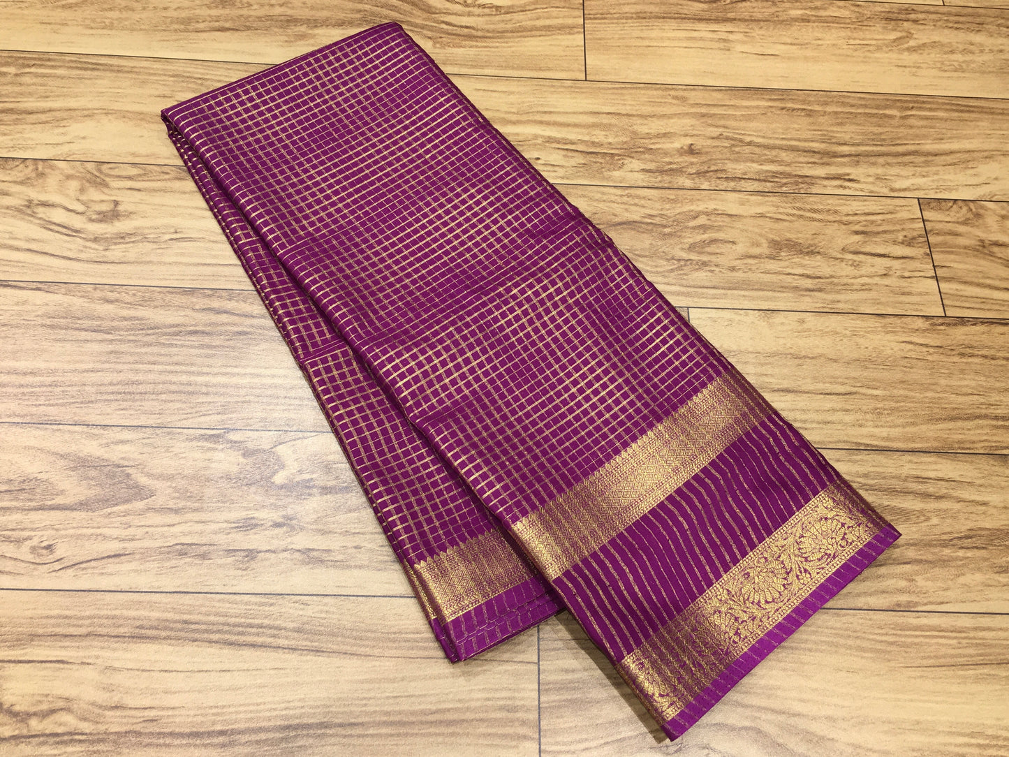 Semi Mysore Crape Silk