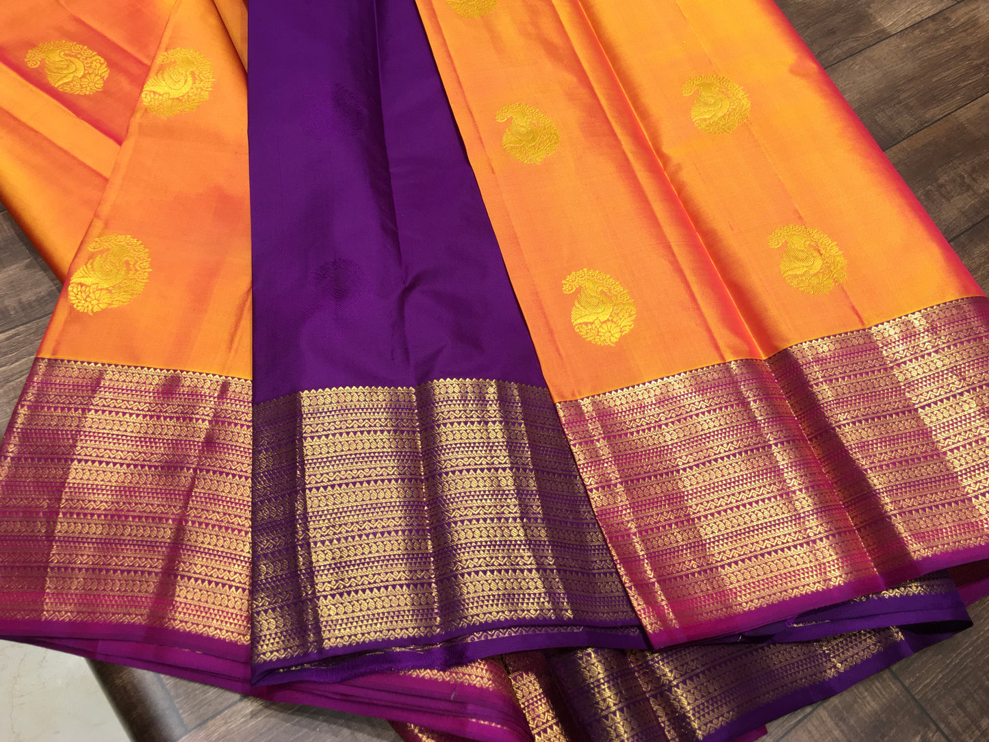 Pure Kanchipuram silk