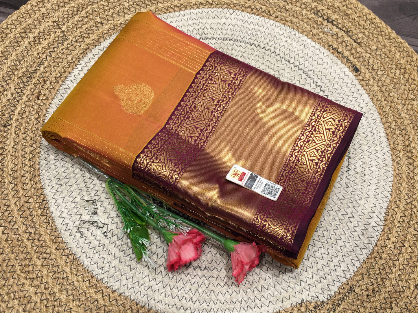 Pure Kanchipuram silk