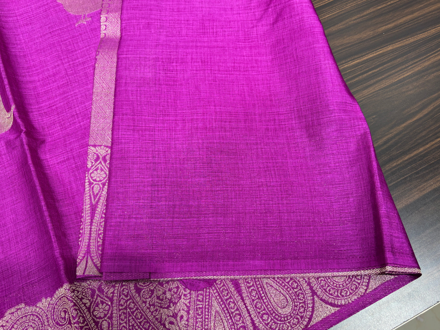Soft tussar saree