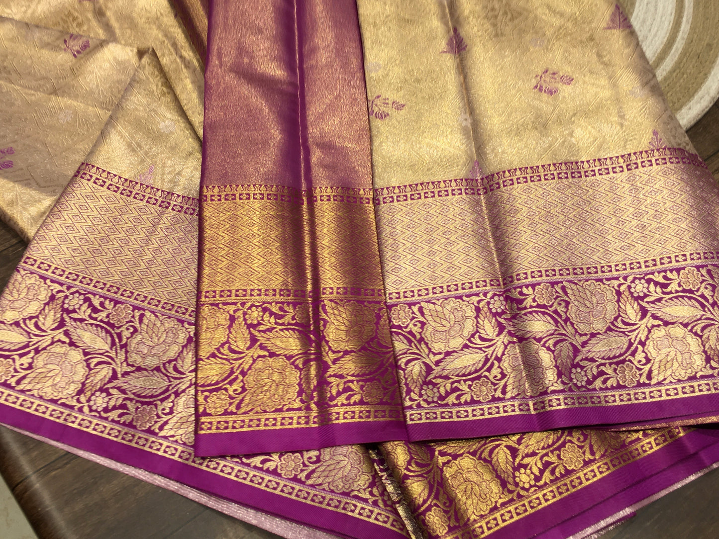 Semi Kanchipuram tissue