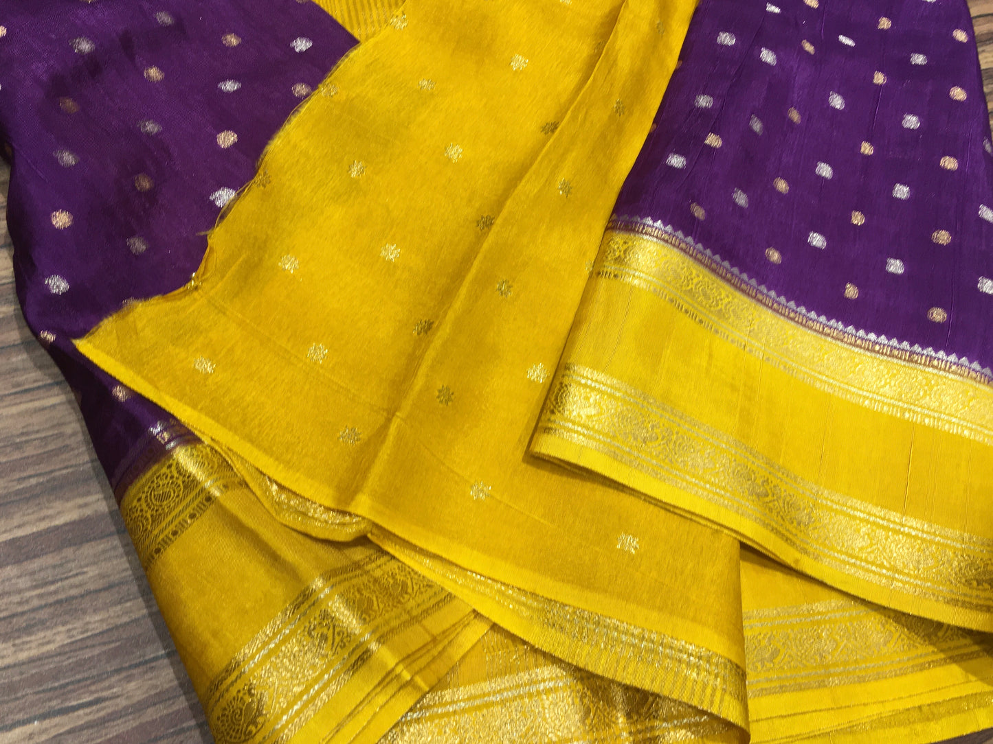 Soft tussar saree