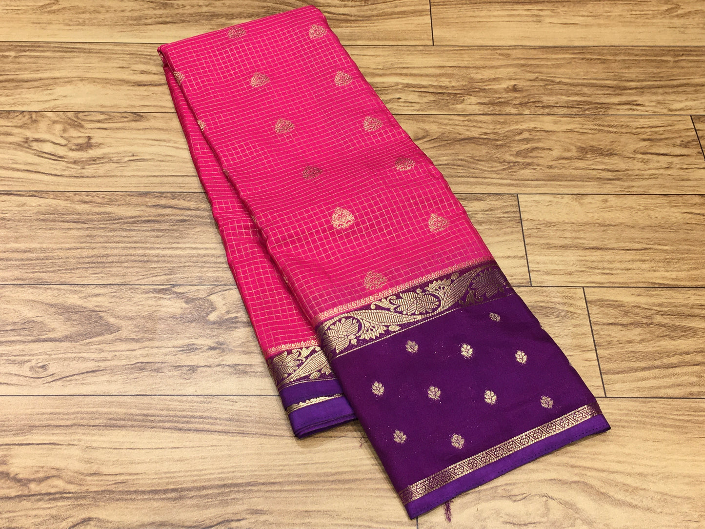 Semi Mysore Crape Silk