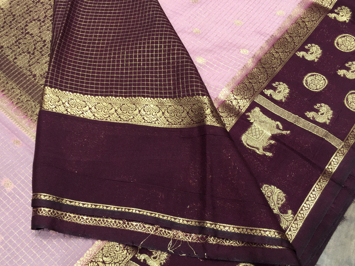Semi Mysore crape