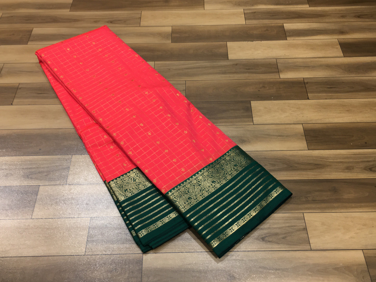 Semi Kanchipuram silk