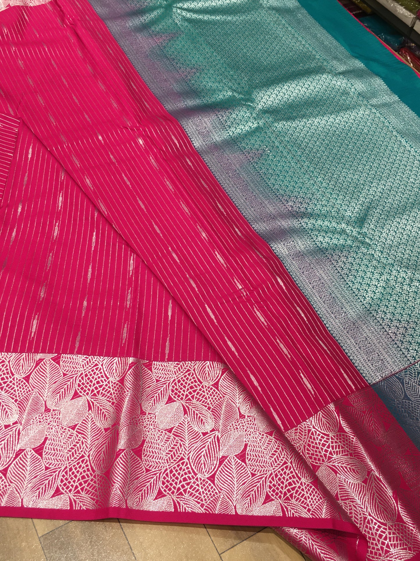Semi Kanchipuram silk