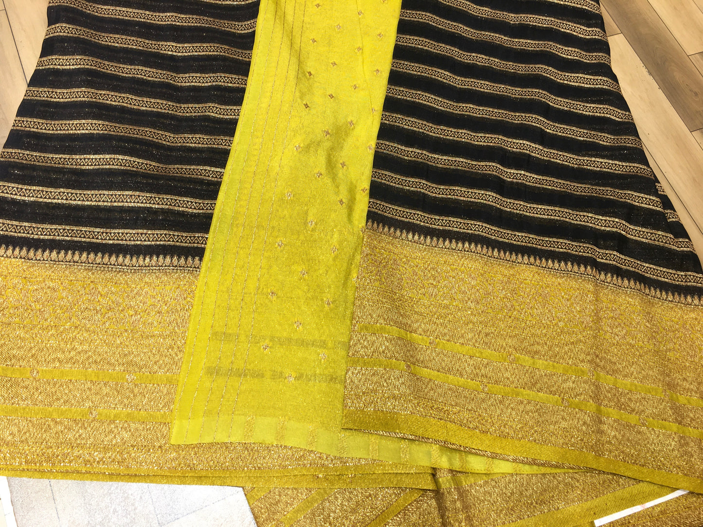 Dupion silk saree