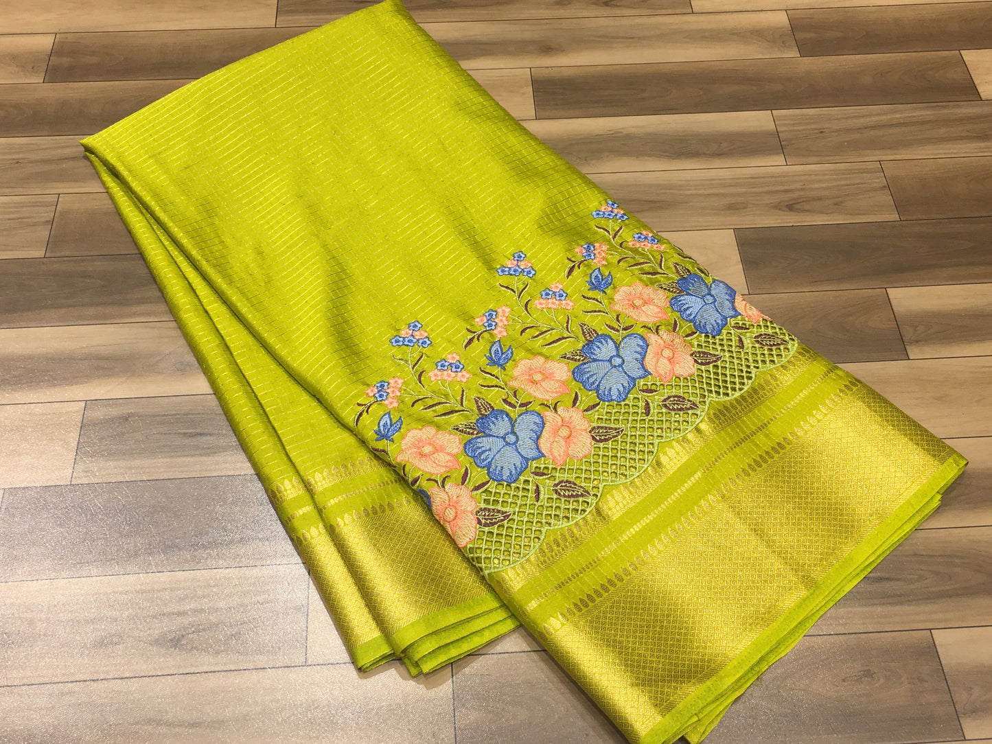 Semi Mysore crape silk