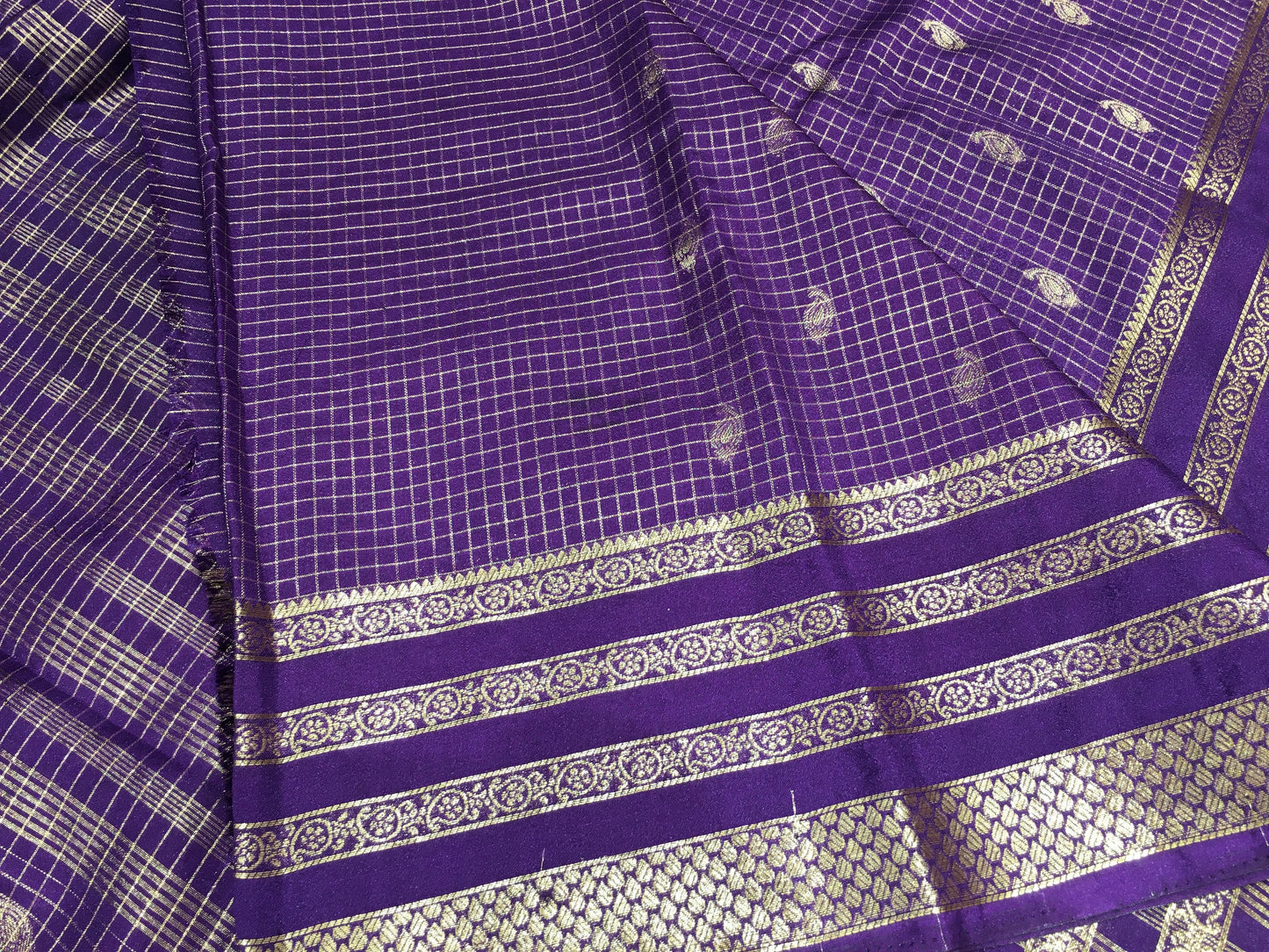 Semi Mysore Crape Silk