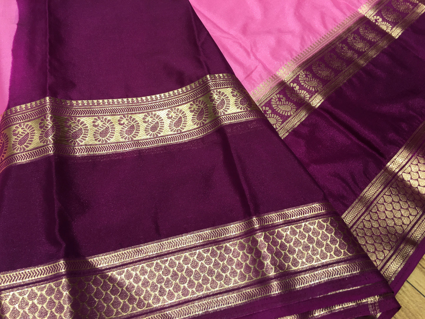 Semi Mysore Crape Silk