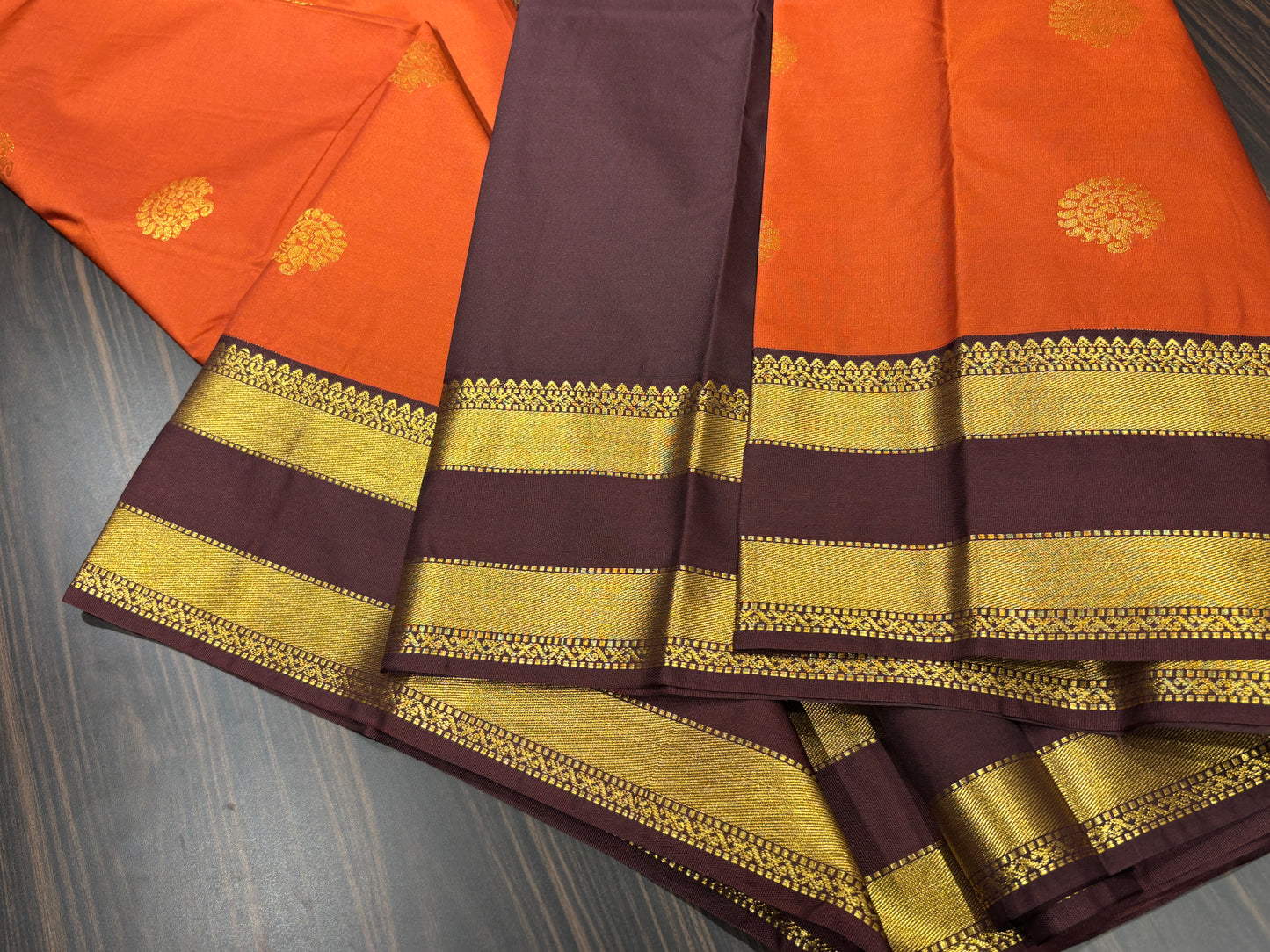 Semi Kanchipuram silk
