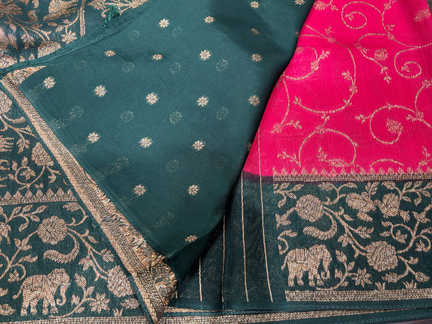 Soft tussar saree