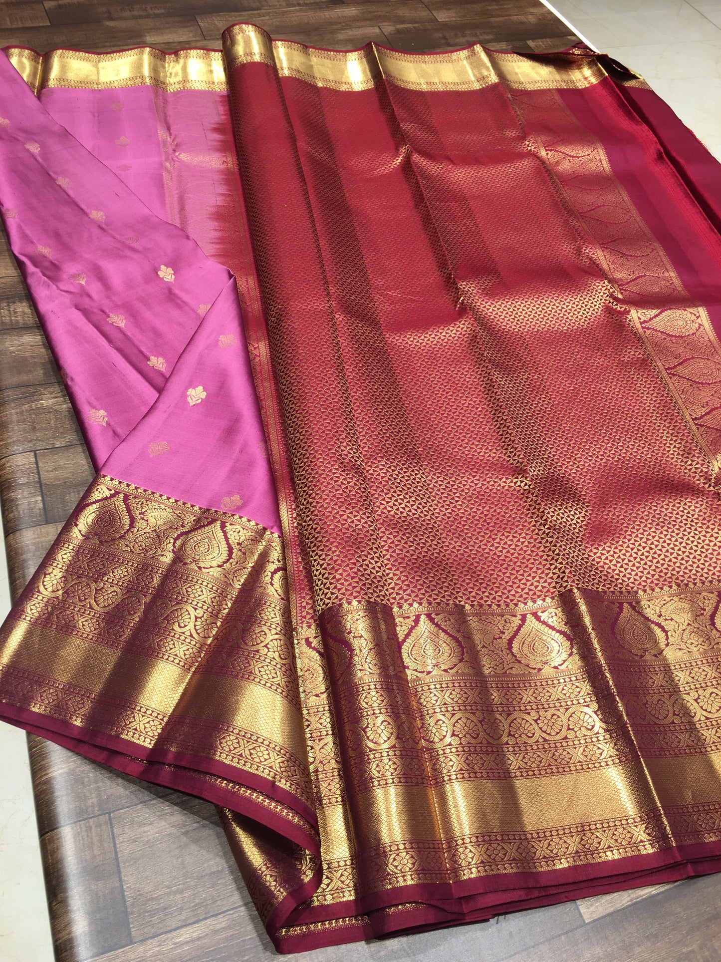 Pure Kanchipuram silk