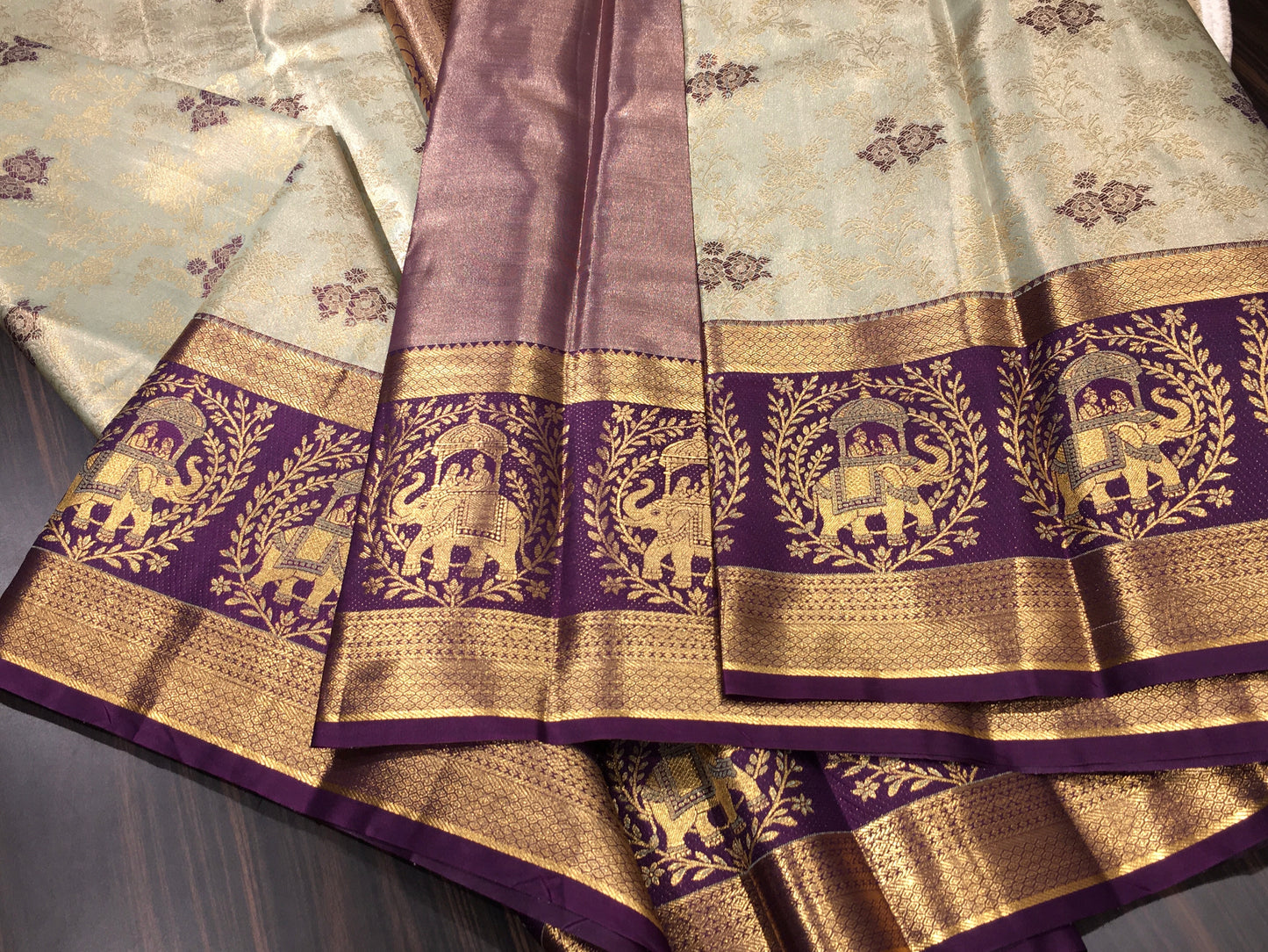 Semi Kanchipuram tissue