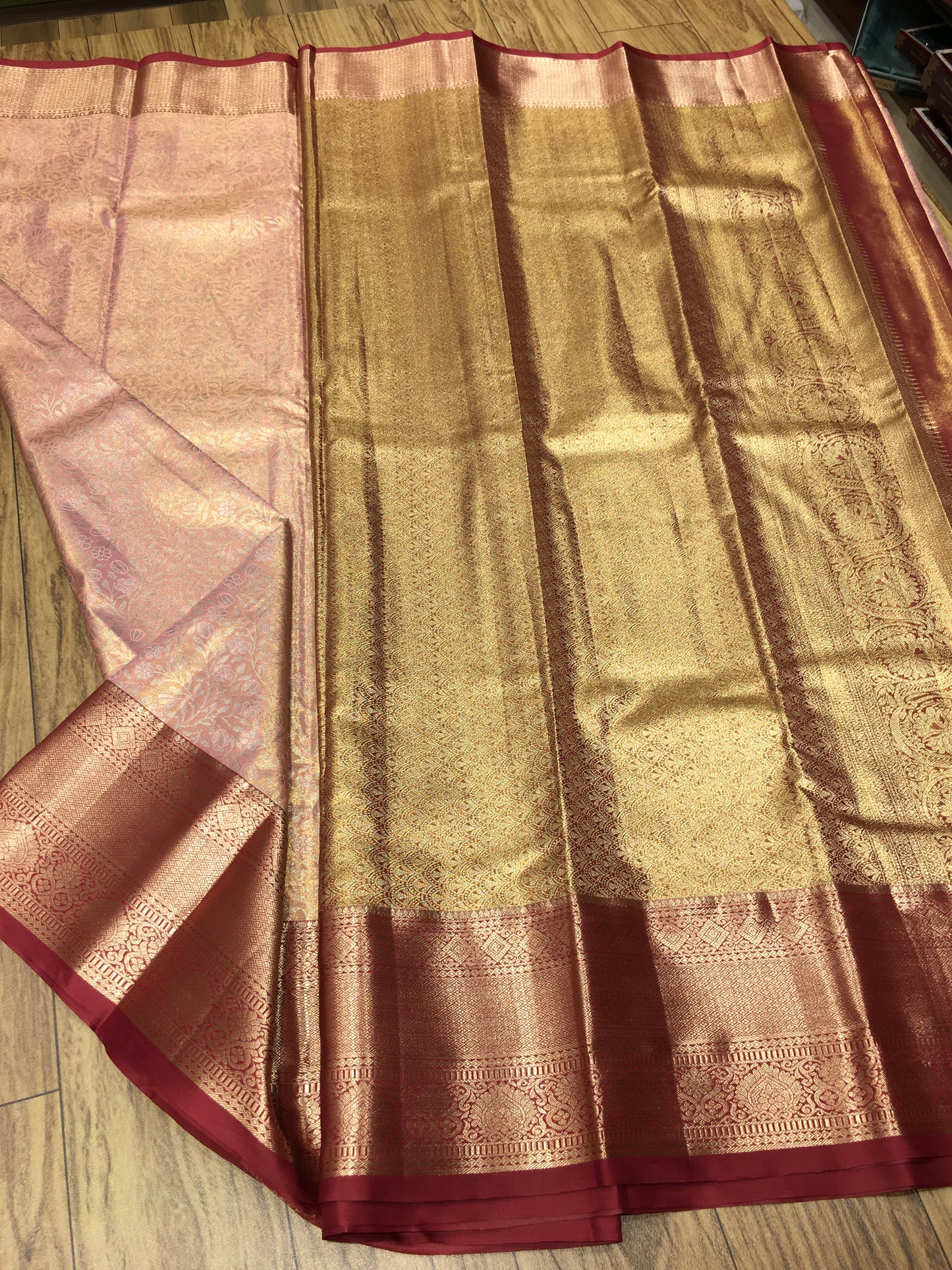 Semi Kanchipuram tissue