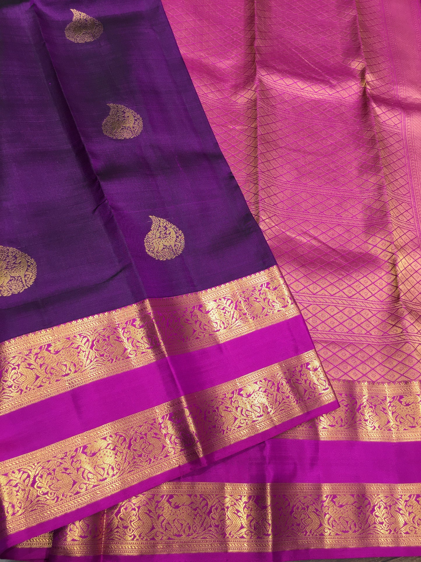 Pure Kanchipuram silk