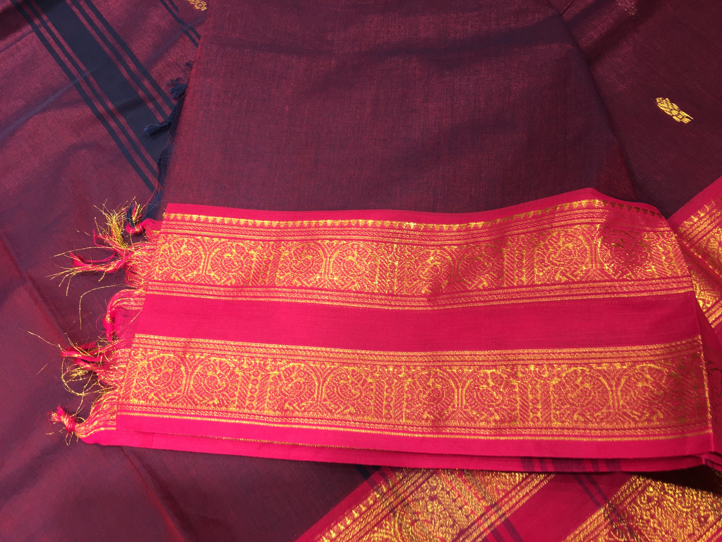 Fancy cotton saree