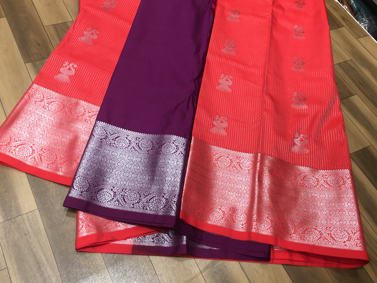 Semi Kanchipuram silk