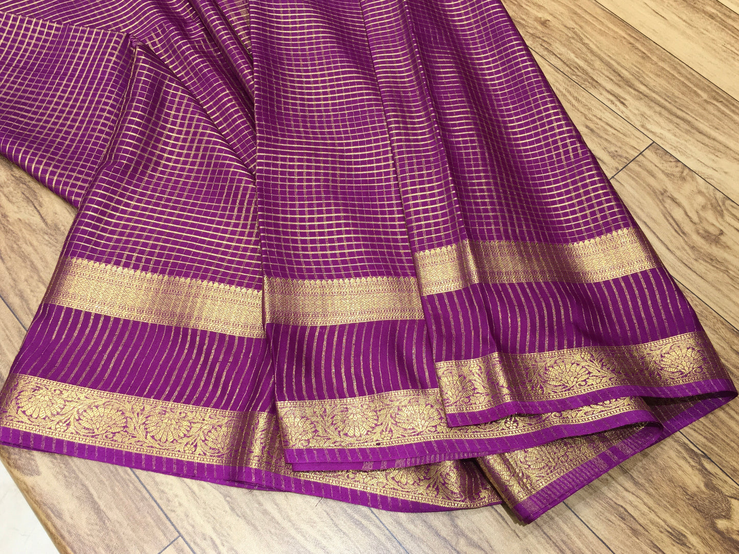 Semi Mysore Crape Silk