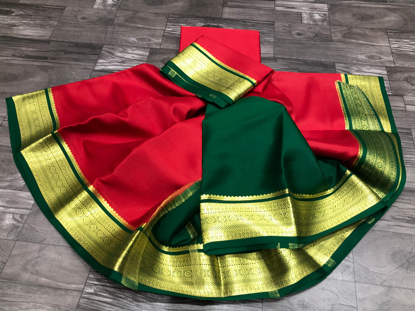 Pure Mysore Silk Saree