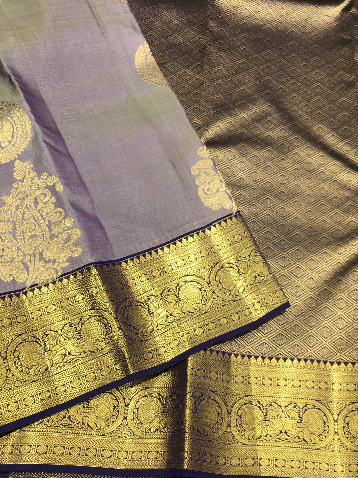 Pure Kanchipuram silk