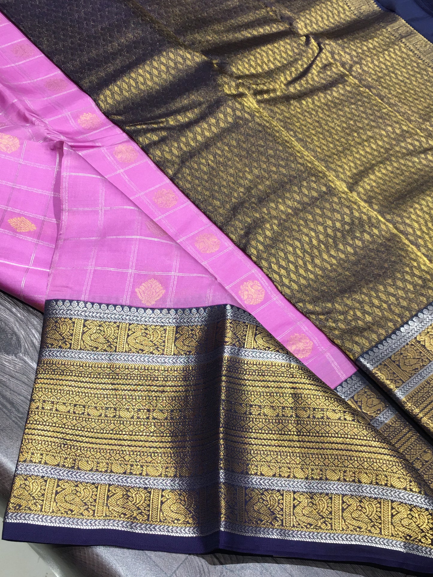 Pure Kanchipuram silk